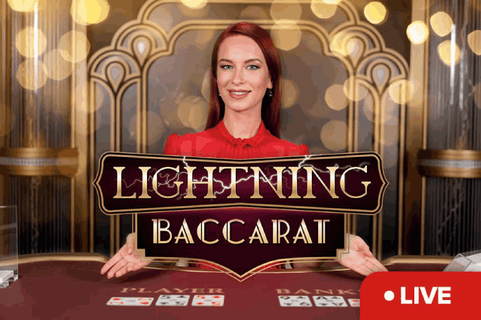 Lightning Baccarat Lightning Baccarat